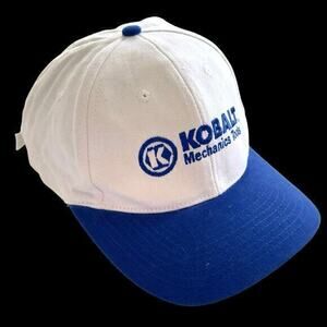 Kobalt Mechanics Tools Retro Cap Logo Strap Back Trucker Baseball Hat